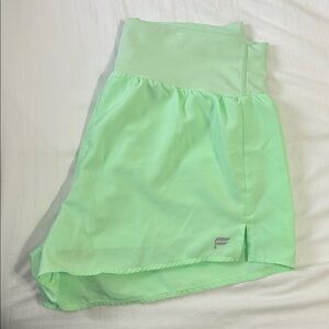 Fabletics Mint Green Athletic Shorts
